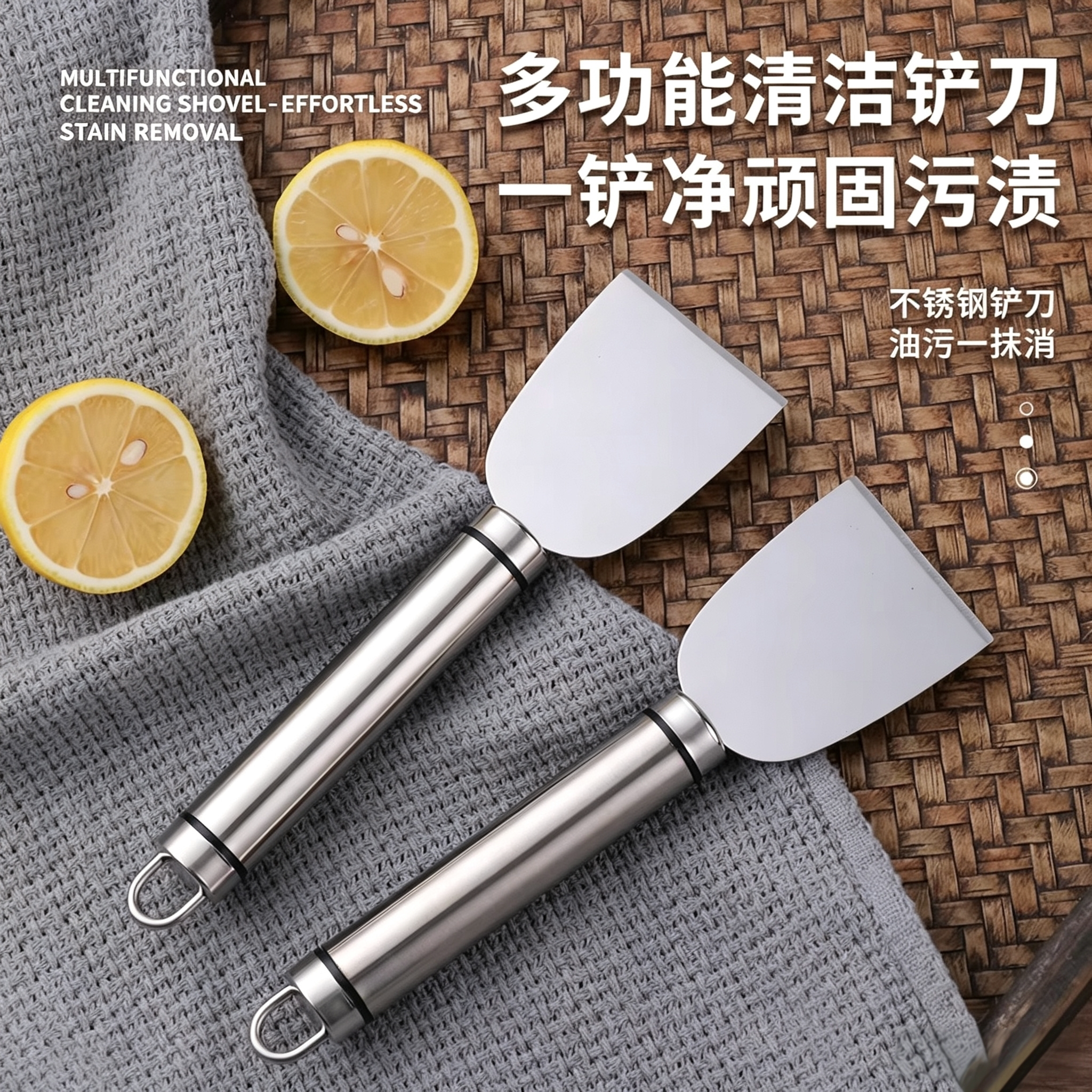 不锈钢多用途清洁刮刀