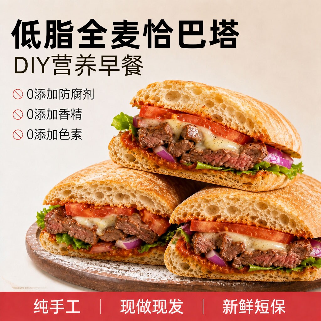 【七年五季】纯手作恰巴塔面包图片
