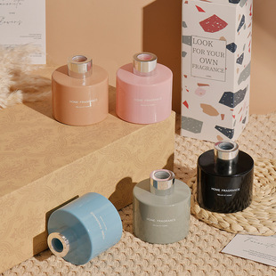 香薰蜡烛伴手礼盒无烟大豆蜡led客厅卧室摆件洗手间香氛佳精油