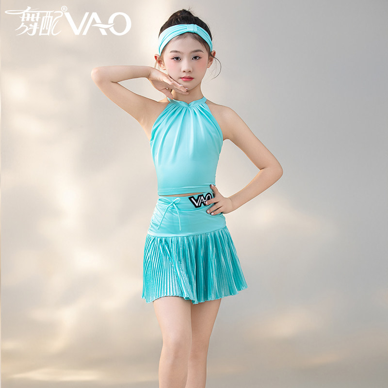 2026新款拉丁舞挂脖女练功服
