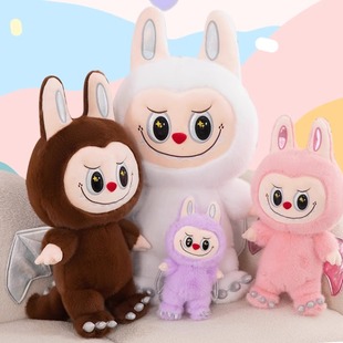 天使拉布公仔卡布布玩偶抱枕labu娃娃毛绒玩具女孩睡觉抱生日礼物