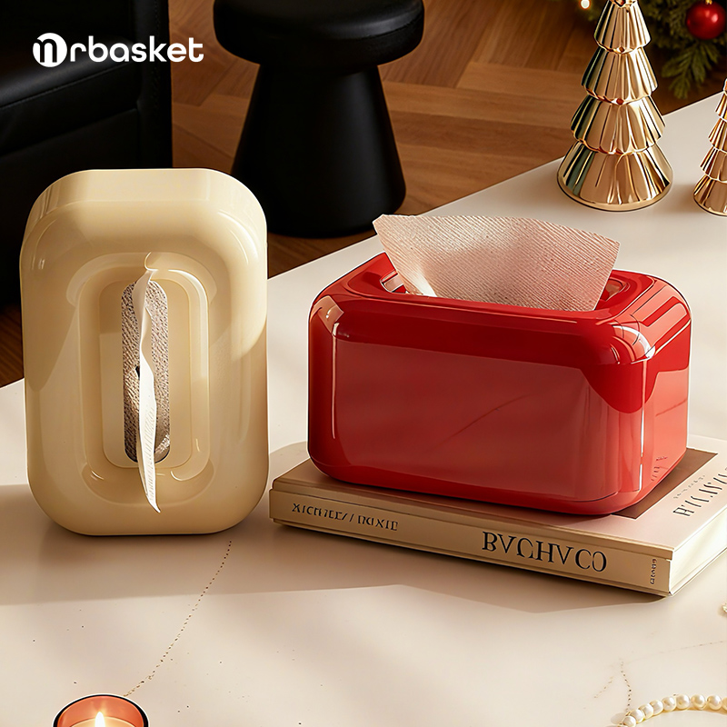 mrbasket客厅纸巾盒家用高档桌面