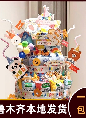 零食蛋糕diy材料装饰插件儿童生日派对氛围感场景布置道具C482