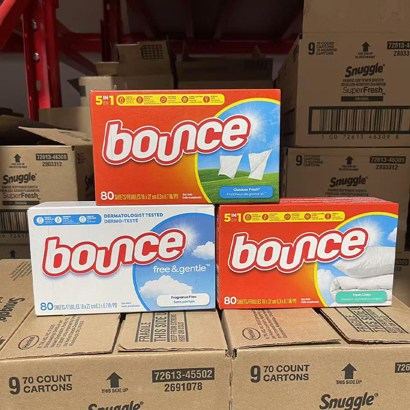 美国进口Bounce邦氏柔顺纸香衣片