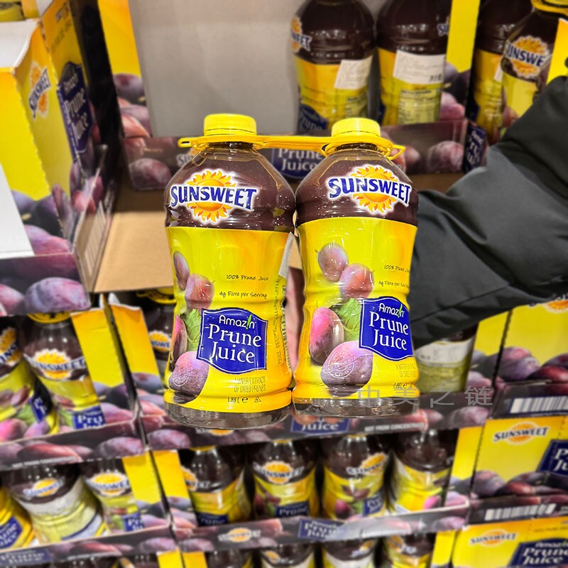 COSTCO开市客美国进口日光牌西梅汁无加糖孕妇可饮纯纯水果汁饮料