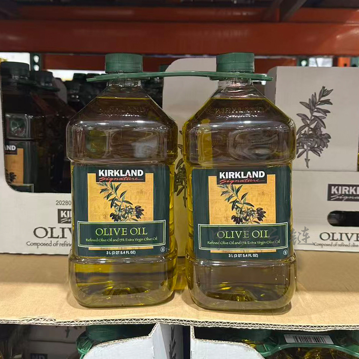 上海Costco Kirkland科克兰混合橄榄油3L西班牙进口家用食用油