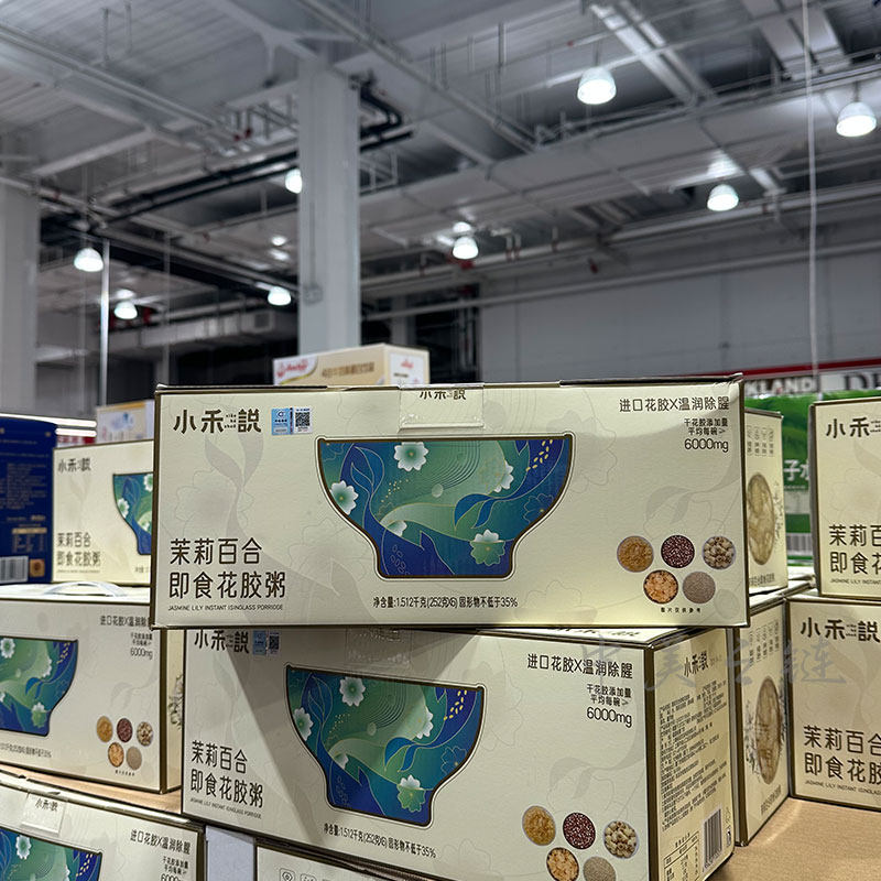 小禾说茉莉百合即食花胶粥252g