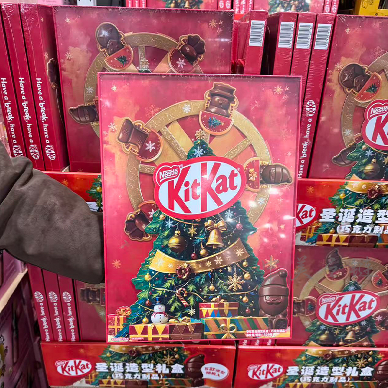 KitKat雀巢圣诞造型牛奶巧克力