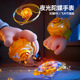 手表飞碟发射器弹射手环旋转飞盘夜光陀螺竹蜻蜓玩具儿童多人对战