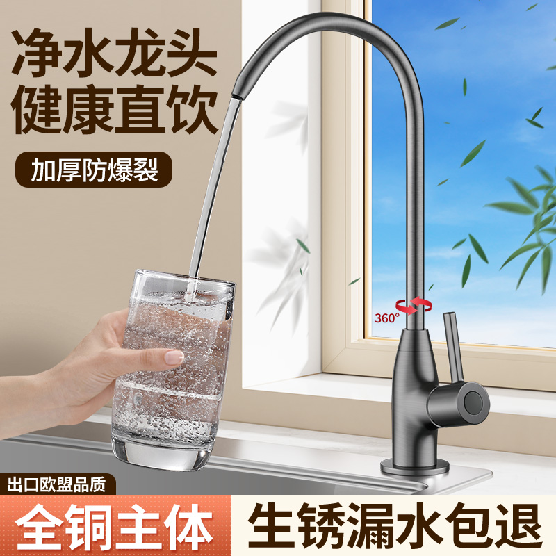 净水器的水龙头纯净直饮水厨房专用净水机2分饮水机不锈钢过滤器