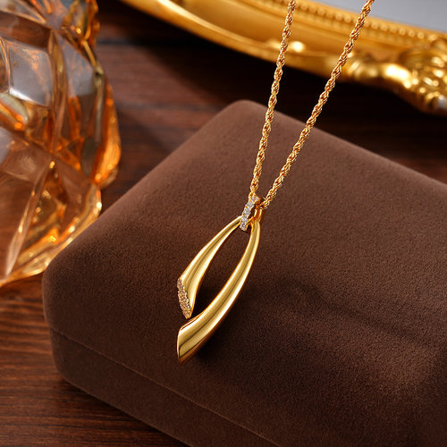 子佩集S925【佳姿】项链纯银【AE00372】原创2镀金