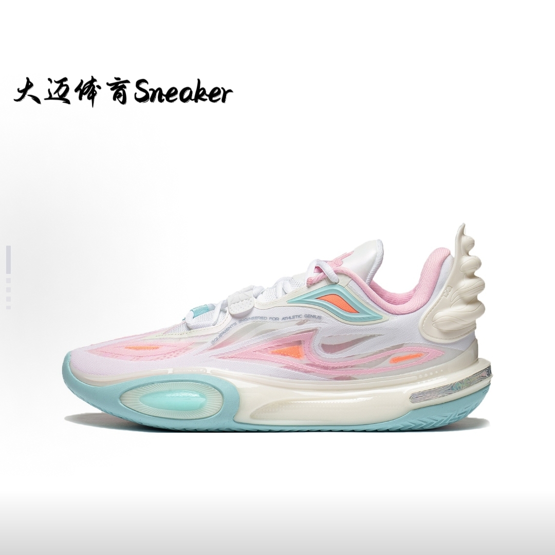大迈体育 李宁全城11 V2 减震防滑轻便回弹低帮实战篮球鞋ABAT053
