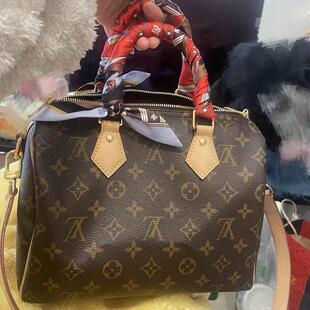 LVΒT老花加长款丝巾绑手提包丝带保护手柄丝带长条缠包带邮差包