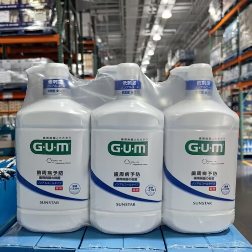 GUM牙周护理漱口水强健牙龈