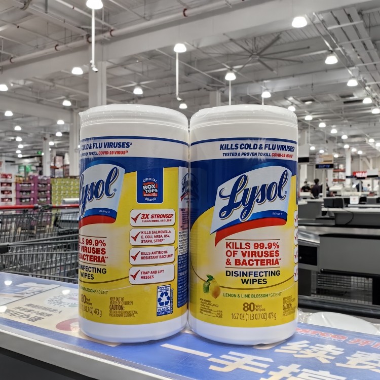 costco代购 乐守家居表面清洁湿巾杀菌清洁去油去污厨房卫浴客厅,洗护清洁剂/卫生巾/纸/香薰,常规湿巾,淘宝优惠券,粉丝福利购,淘宝优惠卷