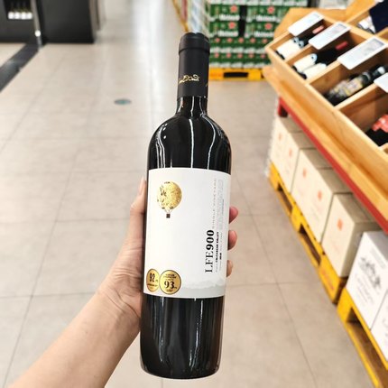 山姆代购埃德华兹900单一葡萄园干红葡萄酒陈酿24个月JS92高分酒