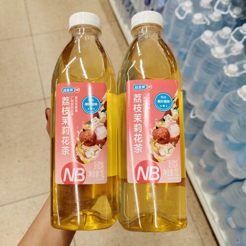 超盒算NB荔枝茉莉花茶1L