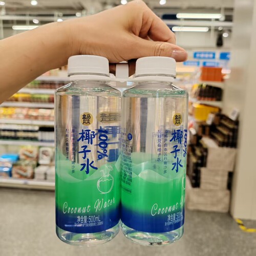 盒马100%椰子水清甜可口