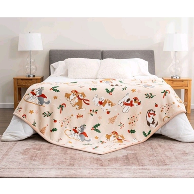 MM抗静电印花毛毯盖毯152*183cm