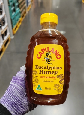 会员代购Capilano康蜜乐蜂蜜澳大利亚进口袋鼠标认证甜蜜1000g