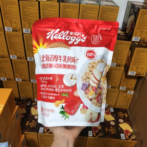家乐氏芝士酸奶水果麦片825g