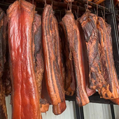 正宗四川烟熏老腊肉农家自制5斤后腿柏树丫柴火五花重庆香肠食品