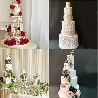 高端翻糖定制仿真蛋糕模型