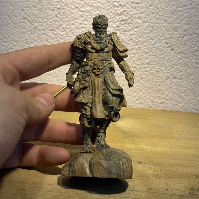 手办模型摆件沉香木斗战神佛动漫