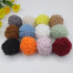5cm彩色仿羊羔毛绒球球diy手工饰品配件箱包鞋 包邮 帽装 饰球4个