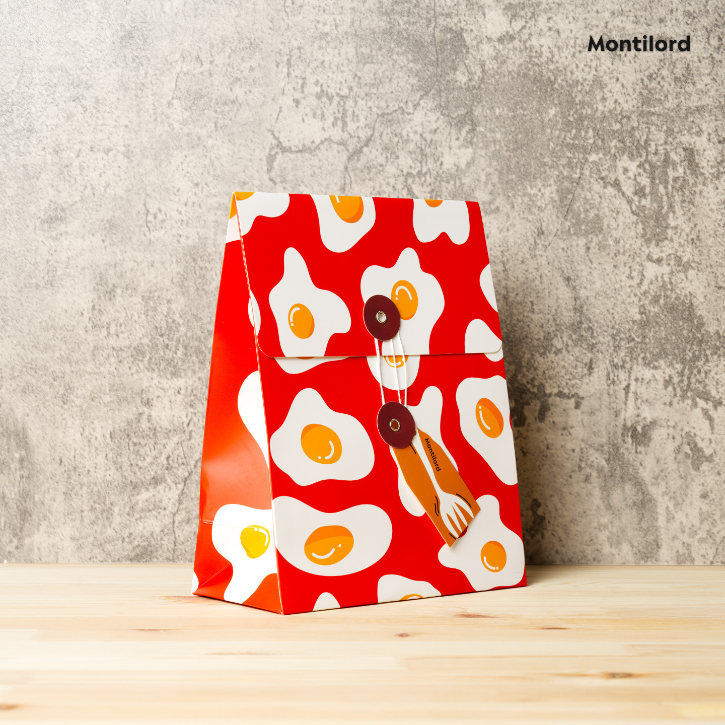 『Montilord』纸质收纳袋小号 荷包蛋eggs 礼品袋杂物