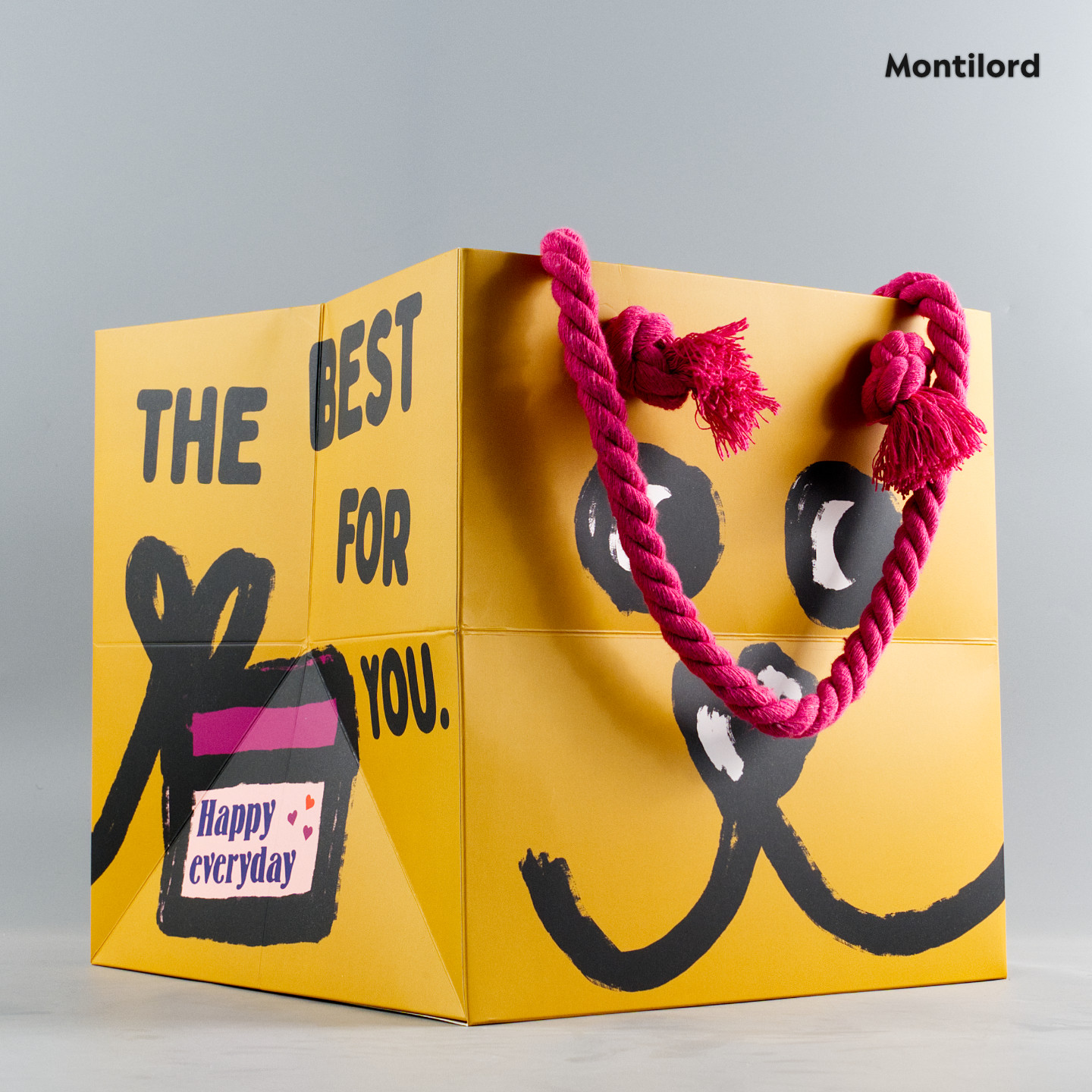 Montilord纸质手提袋中号方形