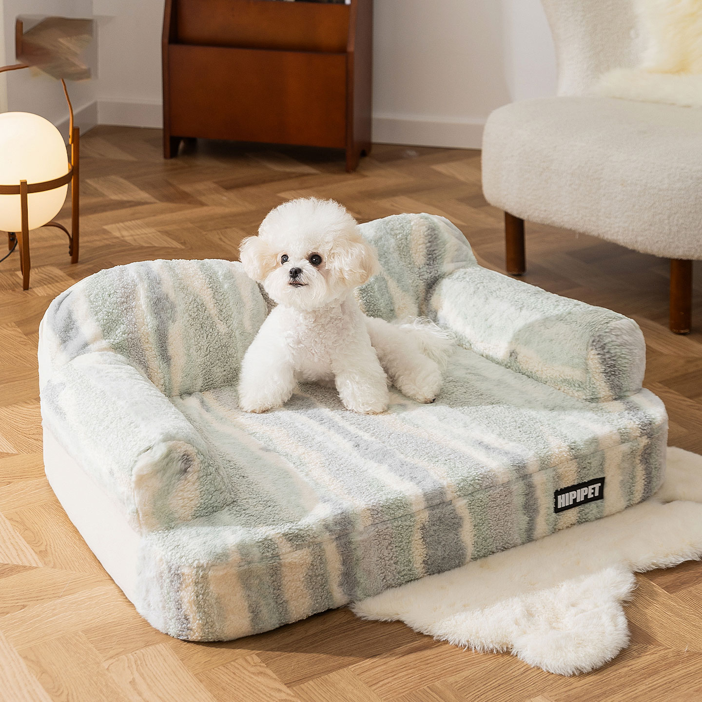 四季通用可拆洗乳胶狗窝