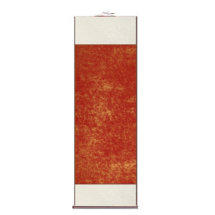 本悦卷轴挂画空白鎏金半生半熟宣纸全绫精裱画轴书画装裱仿古字画毛笔字挂轴书法专用作品纸创作纸定制批发