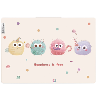 可爱小怪兽适用2024新款华为matebook 14电脑贴纸D16 X PRO笔记本贴膜13s荣耀magicbook14pro外壳保护膜定制