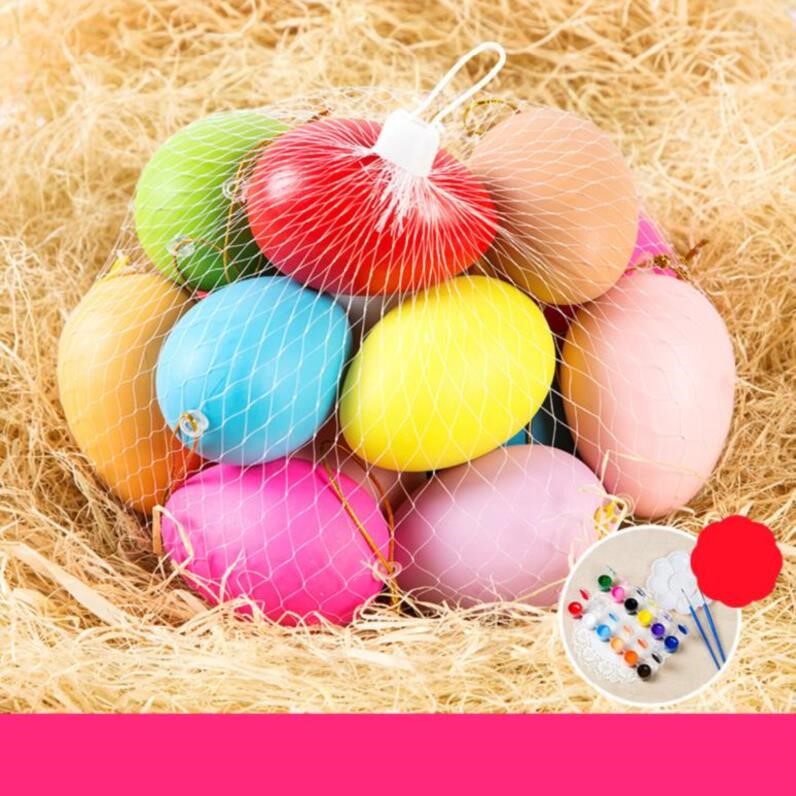 作业玩具鸡蛋壳上色女童圆形暑假手工益智智力图画画蛋用品蛋仿真