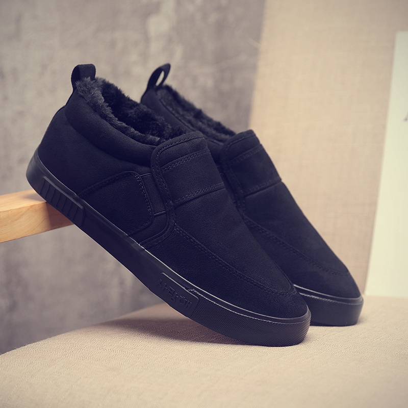 2025男棉鞋冬季保暖加绒一脚蹬加厚雪地靴男学生棉靴大棉高帮鞋潮,流行男鞋,棉鞋,淘宝优惠券,粉丝福利购,淘宝优惠卷