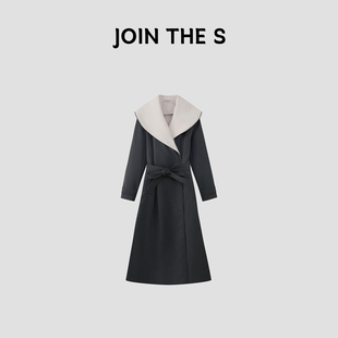 长款 撞色优雅修身 90鹅绒服H5SW8220B2XC 思婕专享