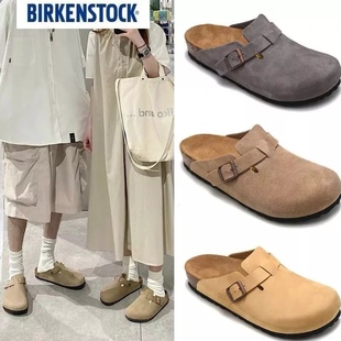 四季 一脚蹬懒人鞋 厚底百搭勃肯包头半拖鞋 BIRKENSTOCK 勃肯男女款