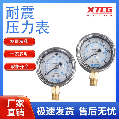 耐压力表油压表液压表带油