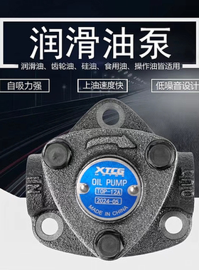 小油泵TOP-11A TOP-12A TOP-13A润滑三角泵 摆线齿轮泵 电机油泵