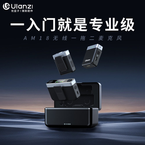 优篮子2.4G无线一拖二麦克风