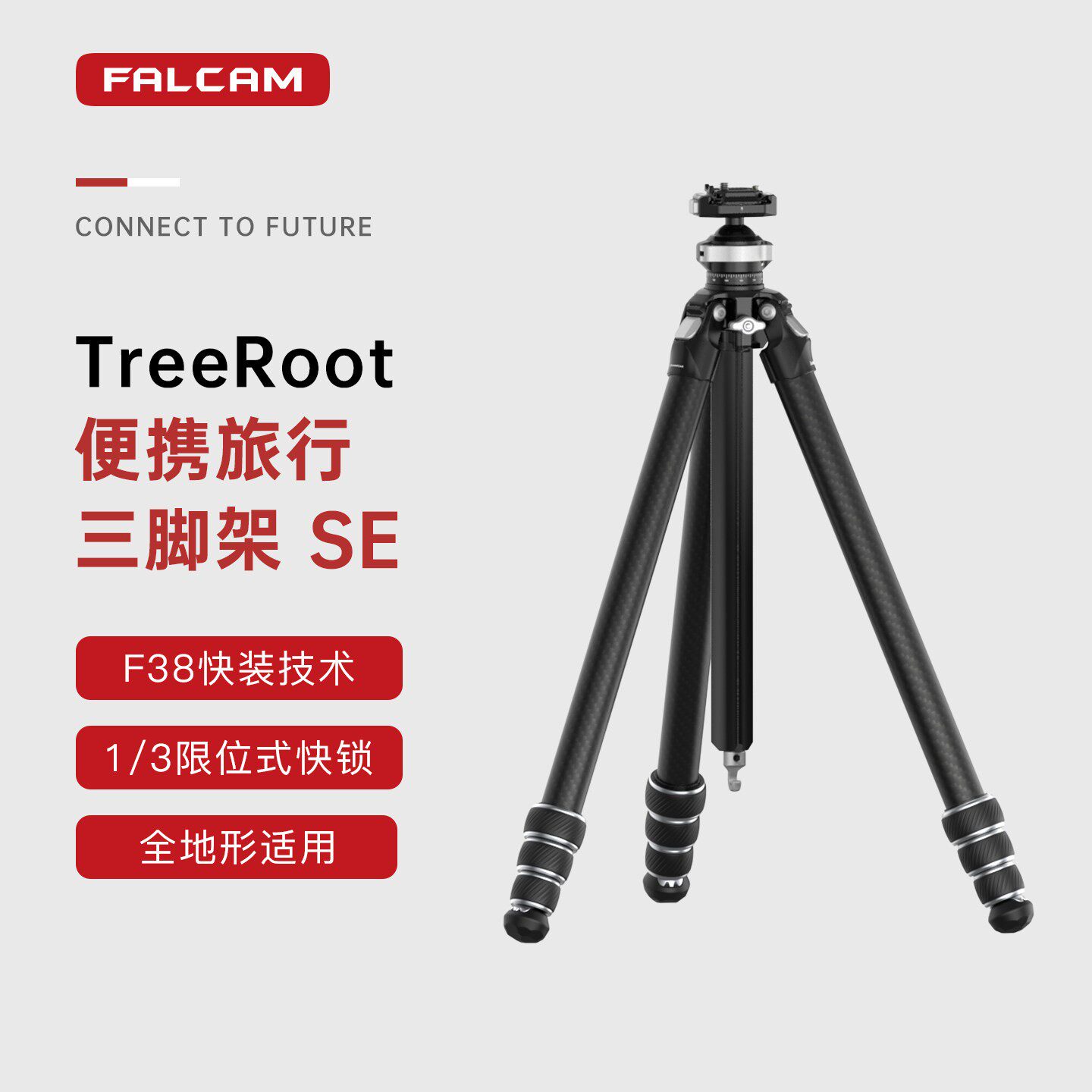 TreeRoot快锁便携相机三脚架图片