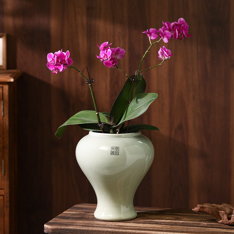 简约创意陶瓷花盆轻奢高级感