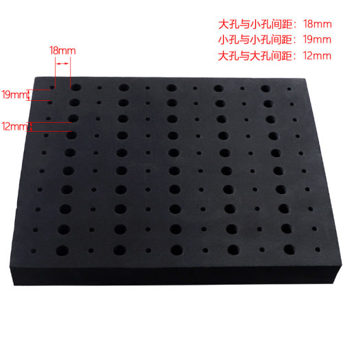 铣刀收纳盒EVA整理存储盒加硬泡沫底座收纳垫Router Bit Tray