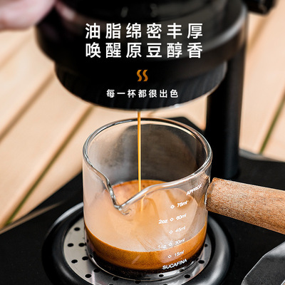 新款手摇意式咖啡机手压便携式旅行户外手动萃取咖啡机手冲咖啡机