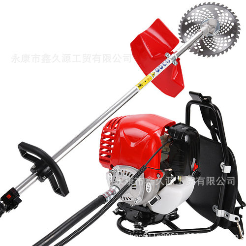 鑫久源割草机农用小型多功能汽油机家用收割机割稻除草机厂家