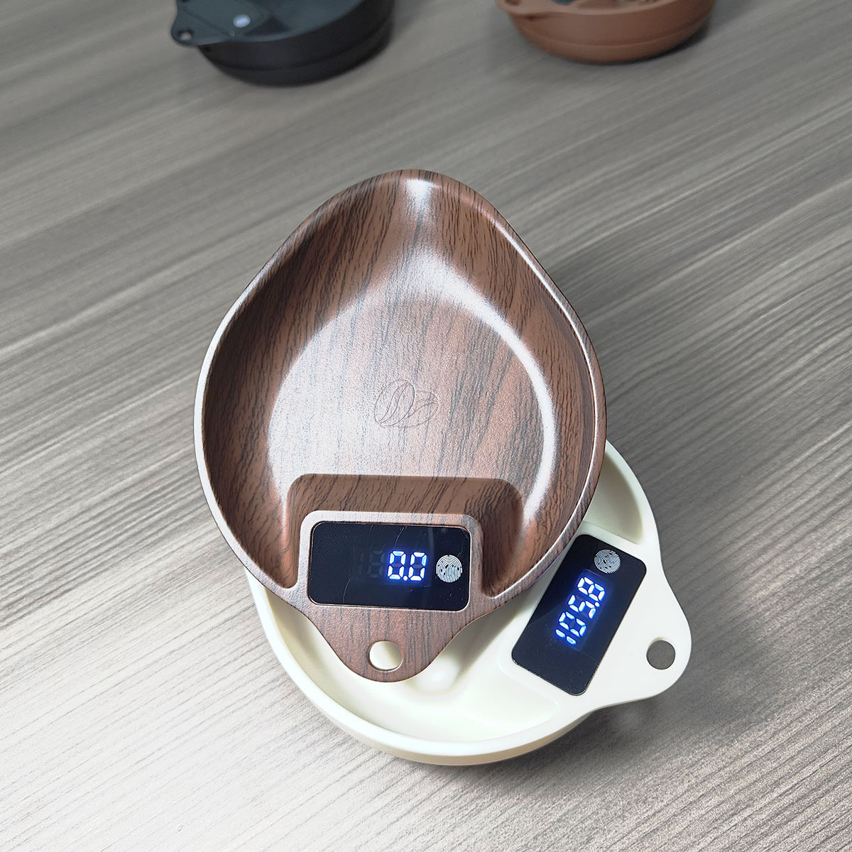 迷你咖啡豆盘电子称 小型茶叶秤 0.1克精准厨房烘焙秤 家用豆碟称