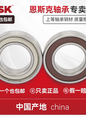 进口NSK轴承6200 6201 6202 6203 6204高速6205 6206 6207 ZZ DDU