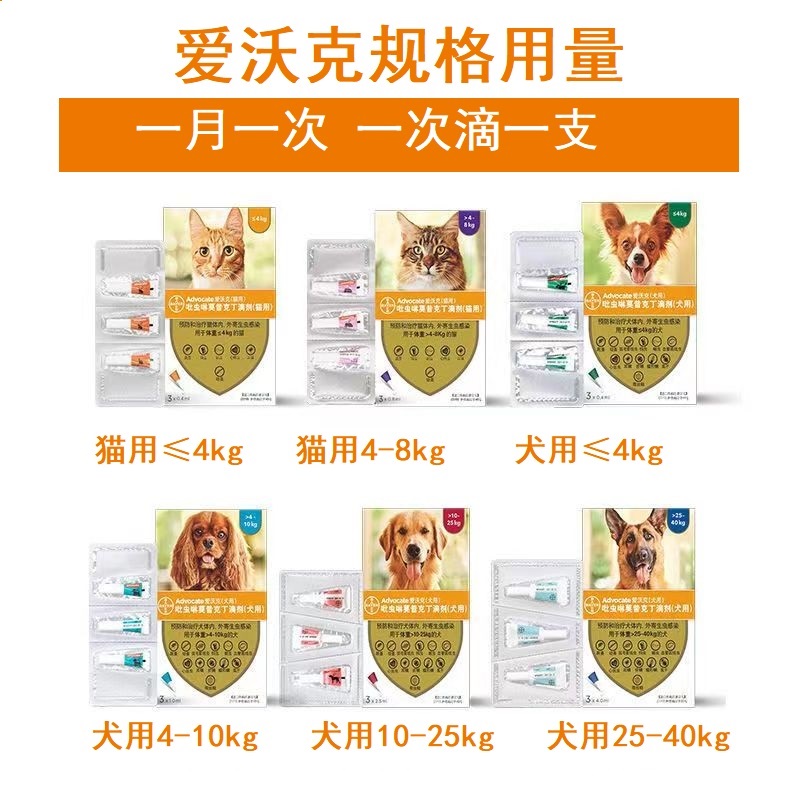 宠物驱虫药体内体外同驱犬猫用
