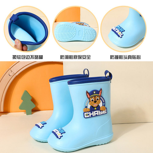 低筒卡通儿童正品雨鞋防滑耐磨